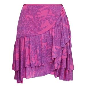 NWOT - Diane Von Furstenberg Paloma Lace Ruffle Skirt